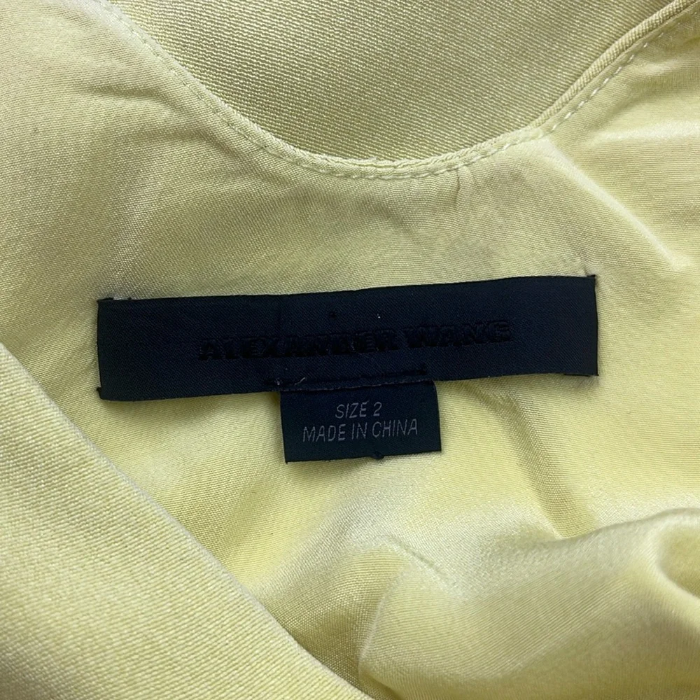 Alexander Wang 100% Silk Cutout Dress N174-7 - Picture 5 of 10